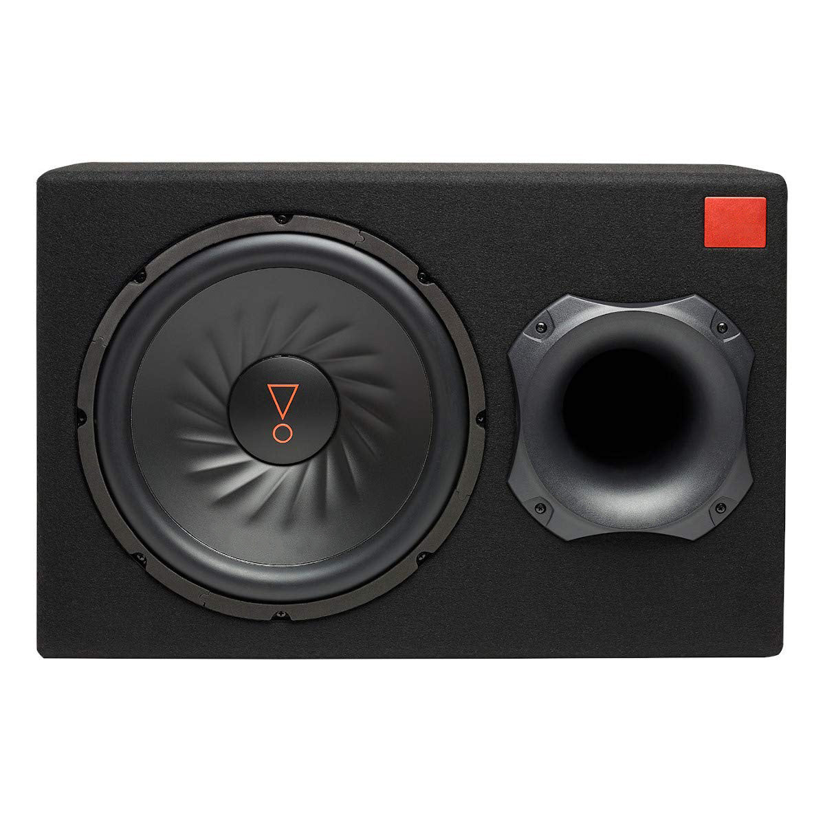 12'' Amplified Subwoofer with Sub Level Control, Black