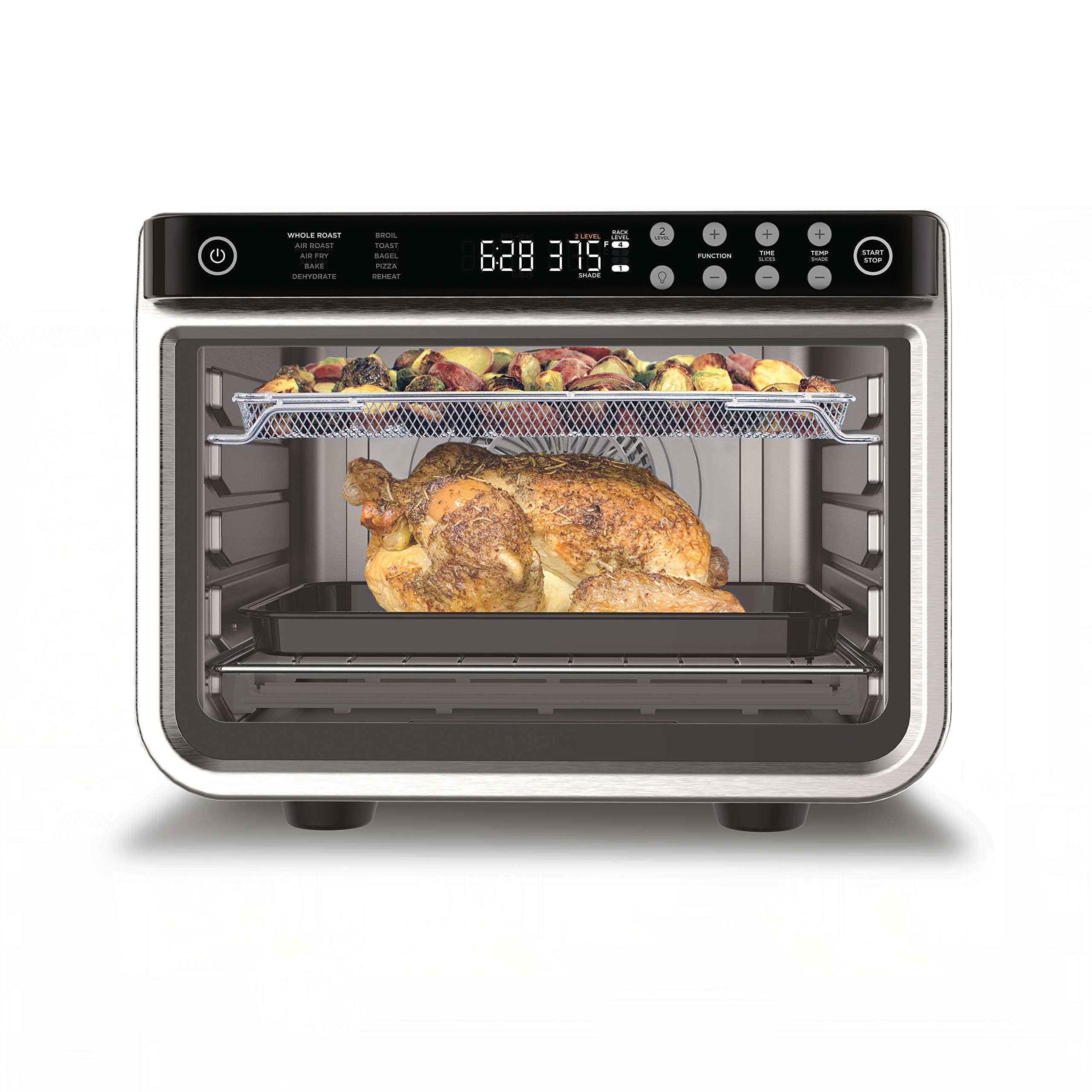 10-in-1  FAMILY-SIZED CAPACITY Pro Air Oven with True Surround Convection