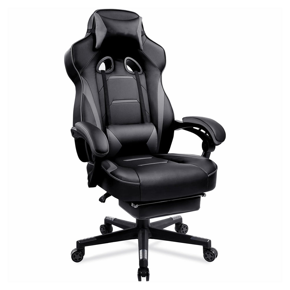 Gaming Chair with Footrest Office Desk Chair